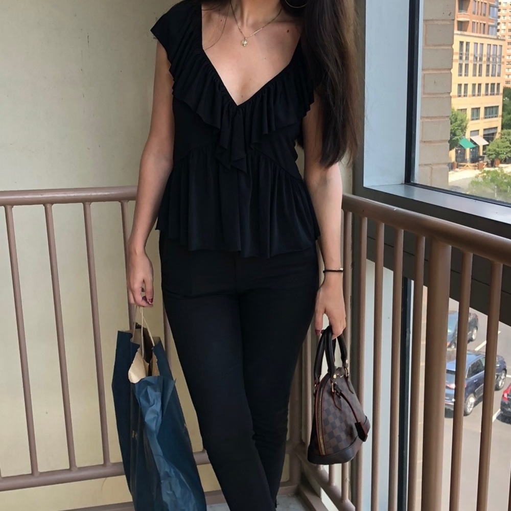 Zara Ruffled Top